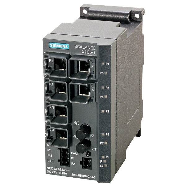 6GK5106-1BB00-2AA3 New Siemens SCALANCE X-100 Unmanaged IE Switch